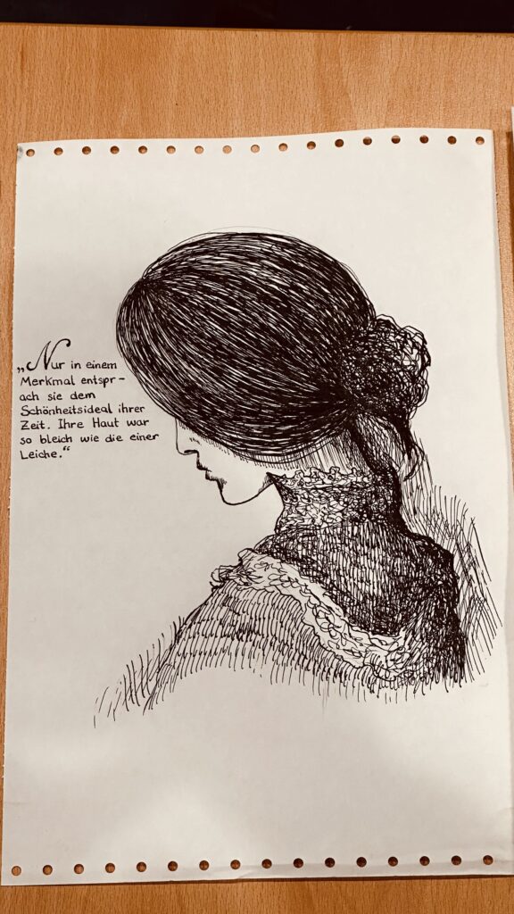 Tusche Illustration